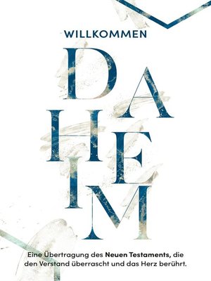 cover image of Willkommen daheim (Letter Edition)
